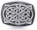 Celtic Knot Belt Buckle Metal BU176 - $10.95