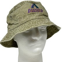 Arizona Diamondback Bucket Hat Fishermans Hat Pail Hat Beige Tan MLB Baseball - $23.74