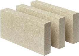 Woodstove Firebricks, Upgrade Fire 9“x4.5&quot;x1.25&quot; - 3Pack - $29.51