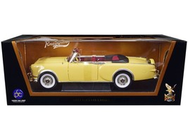 1953 Packard Caribbean Yellow 1/18 Diecast Model Car by Road Signature - $71.14