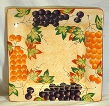 Alco Square Centerpiece Platter Grape Designs - £23.67 GBP