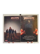 Megadeth Poster  Th1rt3en  Two Sided Megadeath - £14.15 GBP