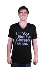 I Love You But i &#39; Ve Chosen Trance Negro Cuello En V - £8.92 GBP