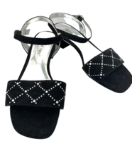 David Tate Women's Dress Sandals Black 6.5WW - $23.74