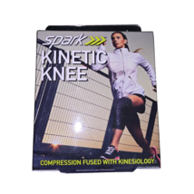 Spark Kinetic Knee Sleeve - Compression Support with Kinesiology Tape-NEW - $19.67