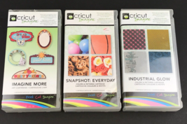 Cricut Imagine Cartridges Lot of 3 Snapshot Everyday Industrial Glow Ima... - $19.78