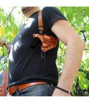 Fits Smith&Wesson J-Frame 38 Special 2”BBL Leather Shoulder Holster #1056# RH image 4