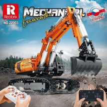 RC APP Motorized Excavator Truck Building Blocks MOC Bricks DIY Model Toys Set - £97.31 GBP