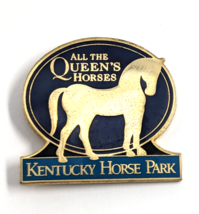 All The Queen&#39;s Horses Exhibition Kentucky Horse Park Lexington KY Pin Souvenir - £14.29 GBP