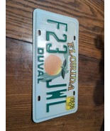 Florida State License Plate F23 JWL Duval County 2006 - $11.88