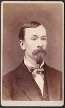 Walter Lewis CDV Carte de Visite Photo - Norway, Maine - £14.10 GBP