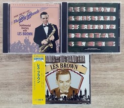 Les Brown Jazz CD Lot of 3 Giants Of The Big Band Era Reader&#39;s Digest Mu... - $9.49