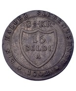 1802-A Italian States Gorizia Countship 15 Soldi KM #48 VF Condition - €83,74 EUR