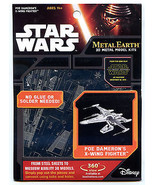 Metal Earth Star Wars Poe Dameron X Wing Fighter 3D Puzzle Micro Model  - £9.80 GBP