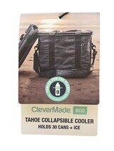 CleverMade Tahoe Collapsible Cooler Bag 30 Can Insulated Eco Travel Tote image 7