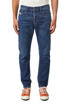 DIESEL D - Fining Mens Tapered Jeans Solid Blue Size 28W 30L A01714-09B06 - £57.97 GBP