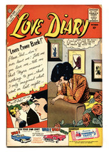 Love Diary #12 1961-Charlton-10¢ cover price-comic book - £29.08 GBP