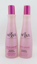 NEXXUS Salon Hair Care Color Assure Sulfate Free Shampoo 400 ml *Twin Pack* - £14.16 GBP