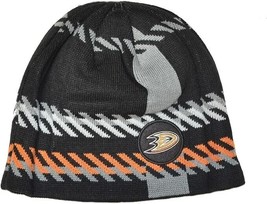 Anaheim Ducks NHL Knit Beanie Hat Old Time Hockey Causeway Collection NWT - £14.33 GBP