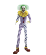 HALLOWEEN 2023! 8.5&#39; ANIMATED STICH CLOWN MOUTH MOVES EYES LIGHT SPEAKIN... - $644.02 CAD