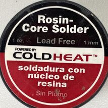 Rosin Core Solder Wire Powered by Cold heat Lead Free - $9.49