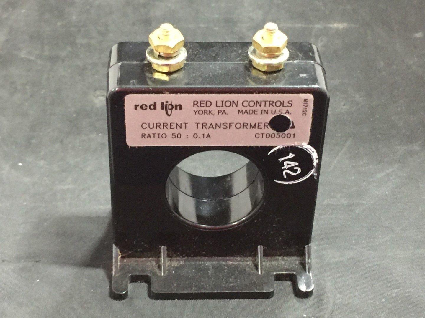 RED LION CONTROLS CT005001 CONTROLS MODEL CT CURRENT TRANSFORMER PN# CT0... - $39.00