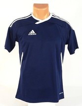 Adidas ClimaCool Blue &amp; White Tiro 11 Soccer Jersey Youth Boys Large L NWT - £26.67 GBP