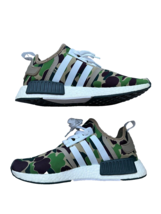 Adidas BA7326 NMD R1 Bape Bathing Ape Nomad Runner Green Camo Army ( 9 ) - £387.63 GBP