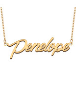 Penelope Name Necklace for Best Friend Family Member Birthday Christmas ... - €13,63 EUR