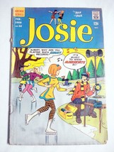 Josie #32 1968 Fair+ Archie Comics Dan DeCarlo Art Ice Skating Cover - $14.99