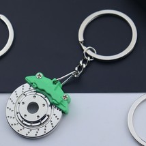 Creative gift car  keychain turbo gear hub pendant ke disc shock absorber Pendan - £31.42 GBP