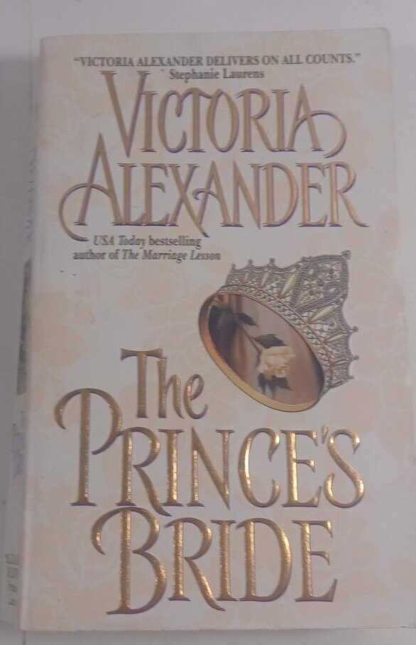 Primary image for the prince's bride by victoria alexaner novel paperback very good