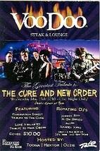 The Cure and New Order Las Vegas Promo Card - £1.54 GBP