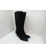 Impo Women&#39;s Norris Knee-High Side-Zip Dress Heels Black Leather Size 9.5M - £45.03 GBP