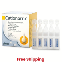 CATIONORM Emulsion 30 vial (0.4ml) Dry Eye Tear Drop Compatible Contact ... - $528.89 MXN