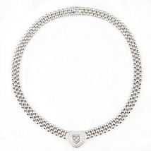 Chopard Happy Diamond 18K White Gold Heart Necklace Original Box Included - £19,532.23 GBP