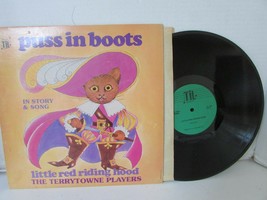 Lp Record Album Puss In Boots Little Red Riding Hood Til Records #509 1977 L118 - £7.00 GBP