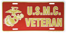 U.S.M.C. Veteran License Plate - £7.77 GBP