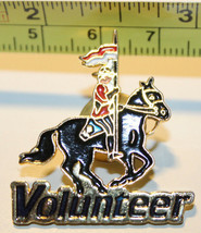 RCMP Volunteer Canada Mounted Police on Horse Collectible Pin - £14.30 GBP
