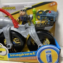 Gru&#39;s Rocket Bike Set Launcher  Minions The Rise Of Gru - NEW Toy Imaginext - £15.02 GBP