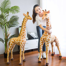 Giraffe Plush Toys High Quality Stuffed Animals Dolls Soft Kids Children Baby Bi - £13.99 GBP
