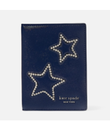 New Kate Spade Starlight Embellished Patent Leather Passport Holder Navy... - £59.97 GBP
