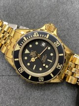  Serviced Tag Heuer 1000 Gold 980.017 Wolf of Wall Street Ladies Dive Watch - £823.96 GBP