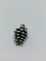 Vintage Sterling Silver 925 Pinecone Charm Pendant - $14.99