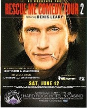 Denis Leary Las Vegas Promo Card - $1.95