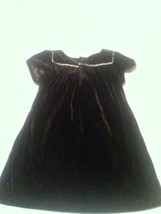 Carters dress Size 3T velour dress black holiday girls new  - $15.99