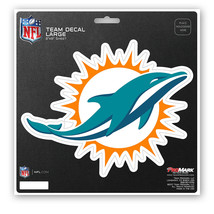 Miami Dolphins Decal 8x8 Die Cut - $528.89 MXN