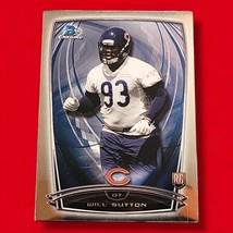 2014 Bowman Chrome #120 Will Sutton RC Chicago Bears - £0.99 GBP