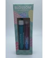 Blossom Beauty In Bloom, Pink &amp; Blue Crystal Lip Gloss, Teal Colored Mas... - $8.98 CAD