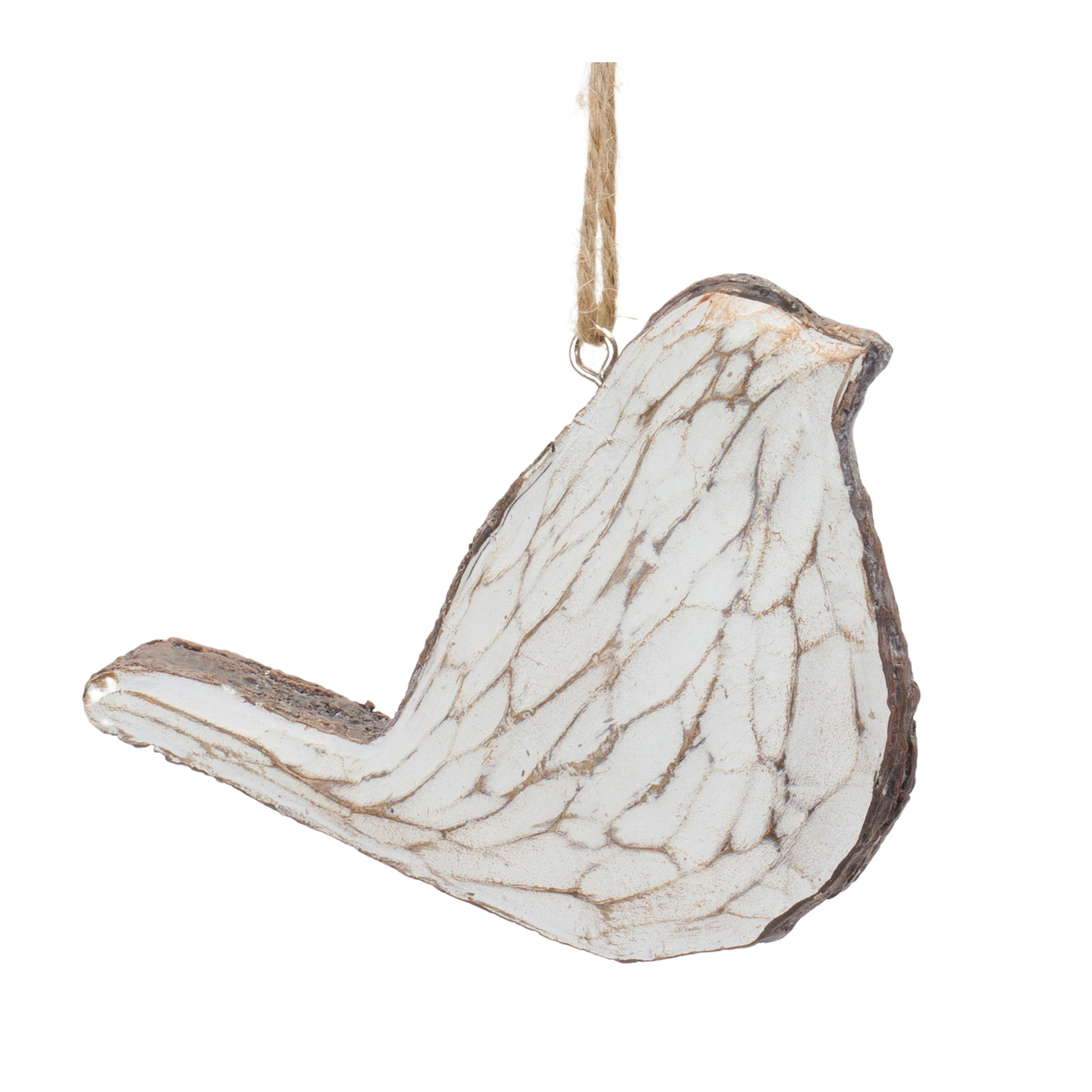 Carved Bird Ornament (Set of 12) Item image 7